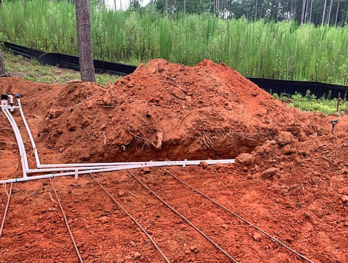 Septic system repair