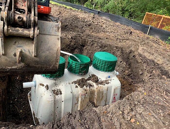 Septic maintenance inspection